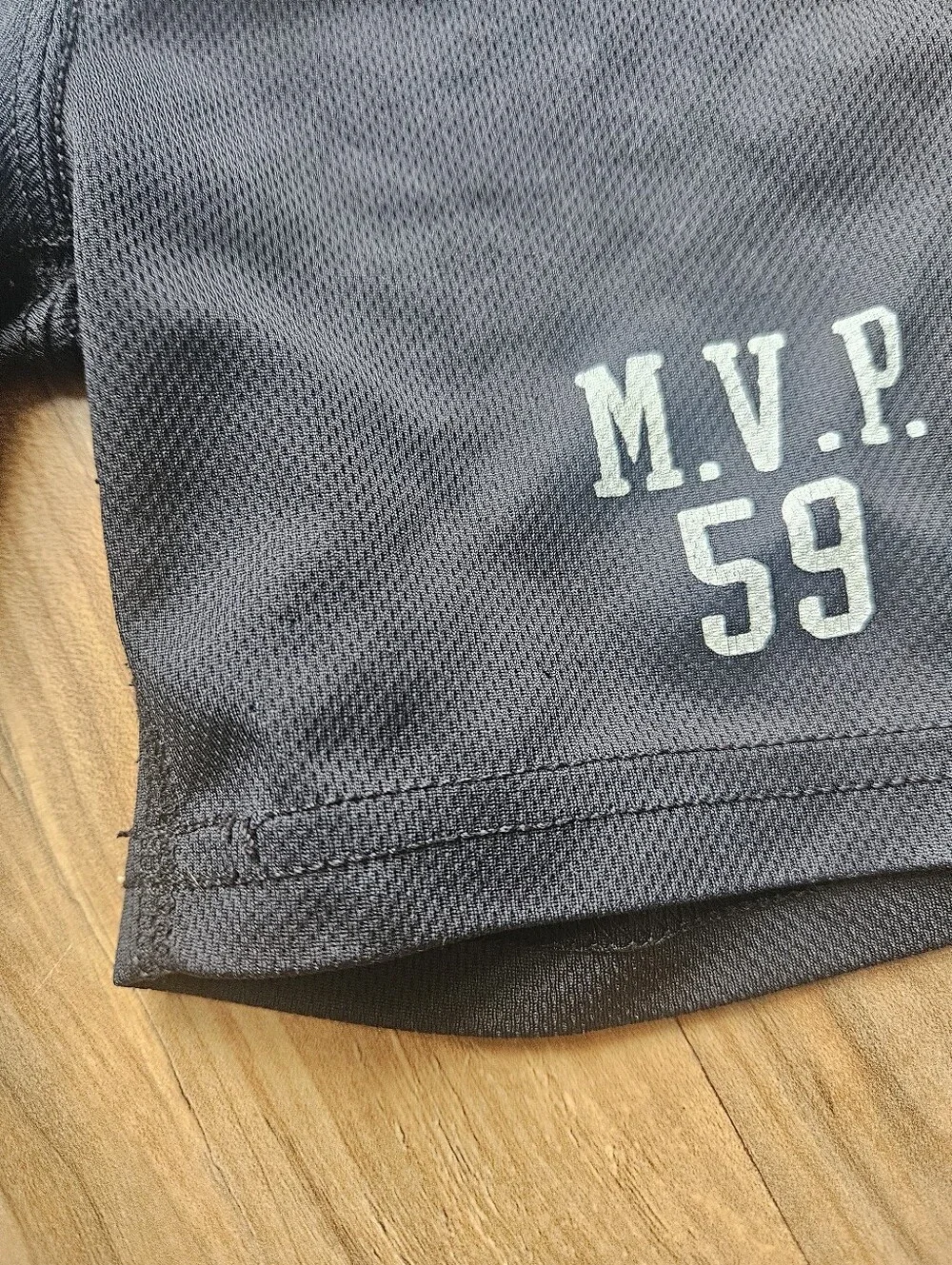 Kids Black Carters 3t MVP 59 Athletic Shorts